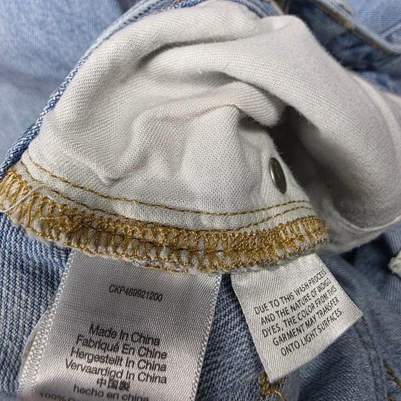 Madewell Jeans Women 28 Blue Straight Leg High Rise Light Wash - Picture 15 of 16